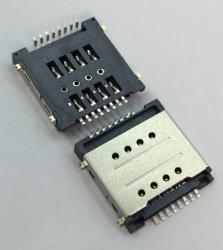 SIM卡座双层H3.0外焊式 sim card