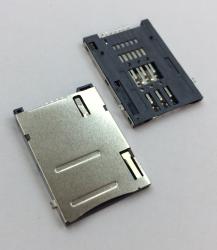 SIM卡座 自弹 7PIN H1.85 Push Card