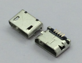 MICRO USB 5P全贴直边 平口 Micro USB