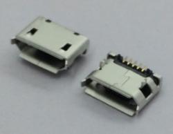MICRO USB 5P 5.65间距 卷边 直插Micro 5pin